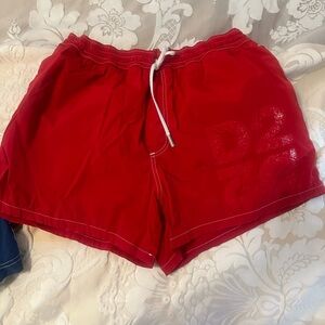 Dsquared2 Men nylon red swim shorts